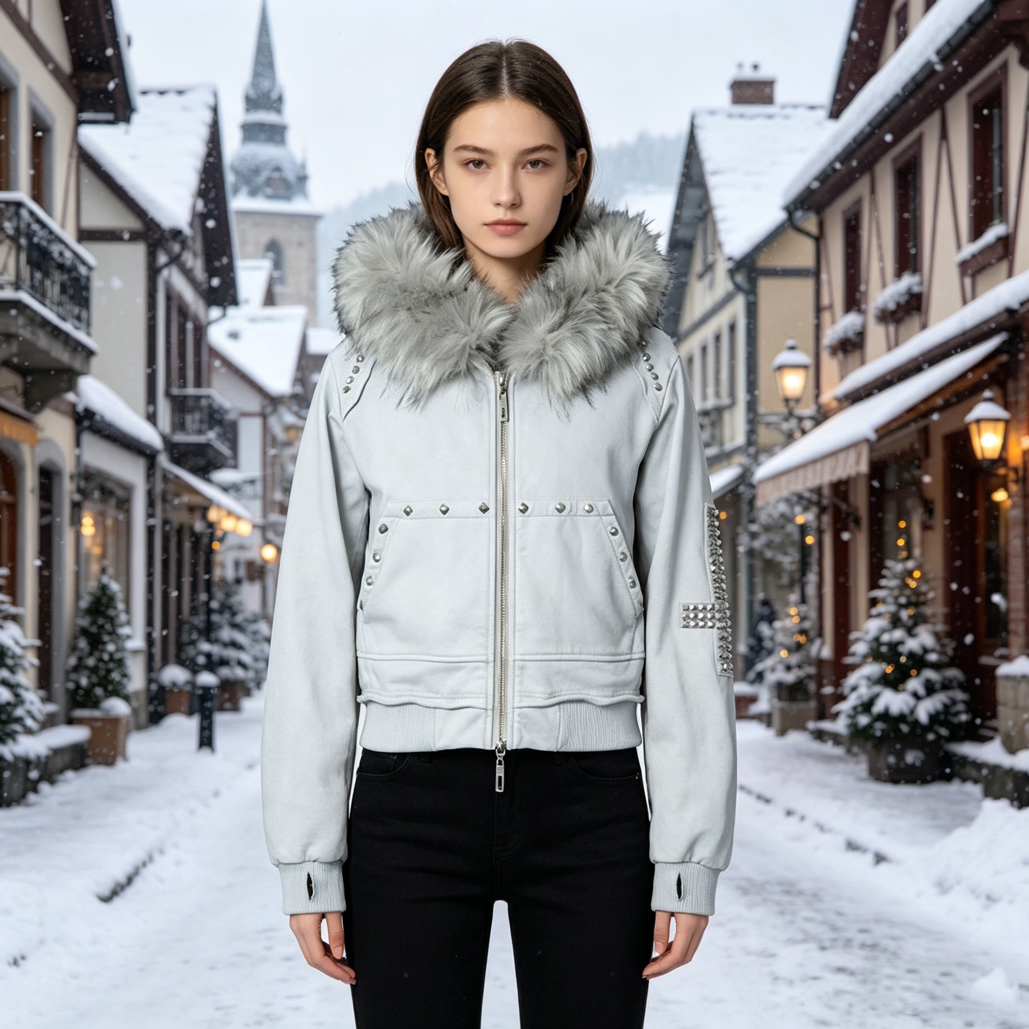 Winter Clothing Types - Street dark punk fashion autumn new