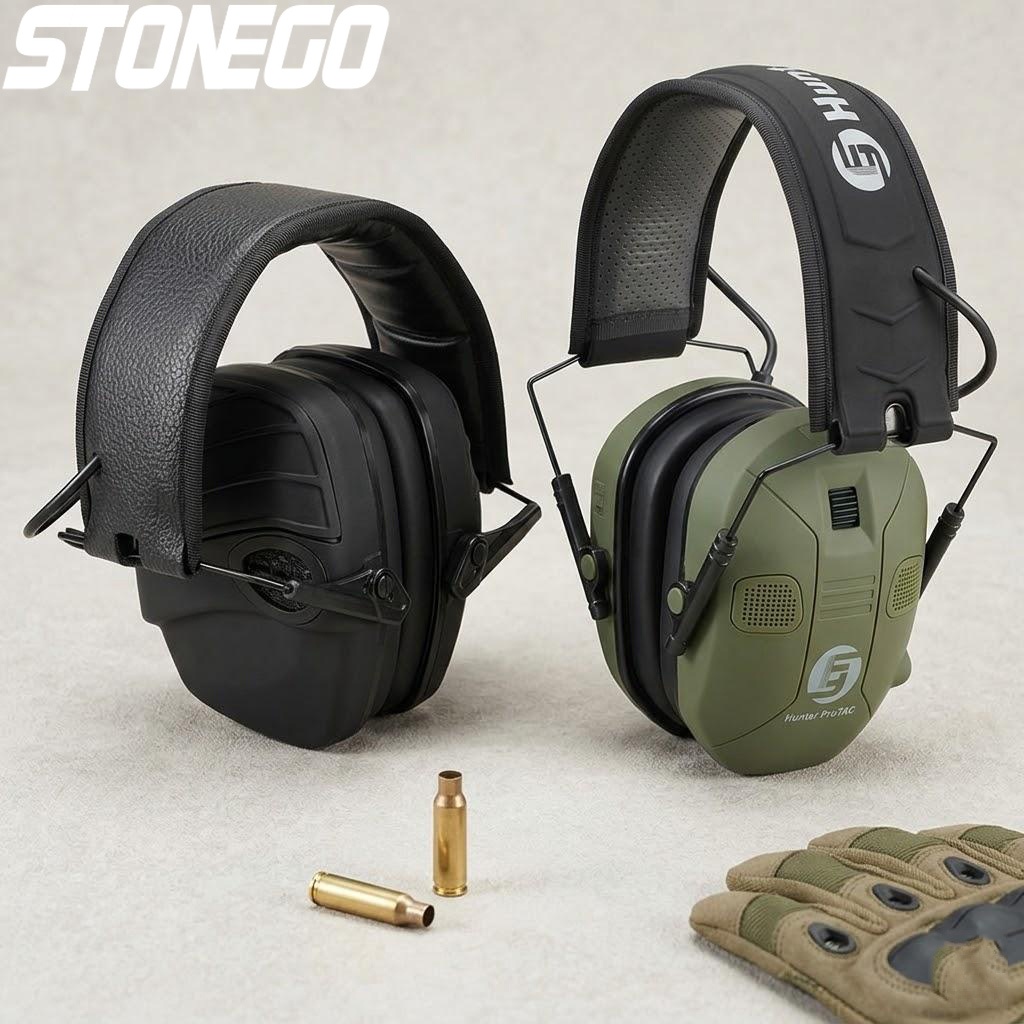 Ear Muff Foldable - Foldable Tactical Noise Canceling Earmuffs Hearing