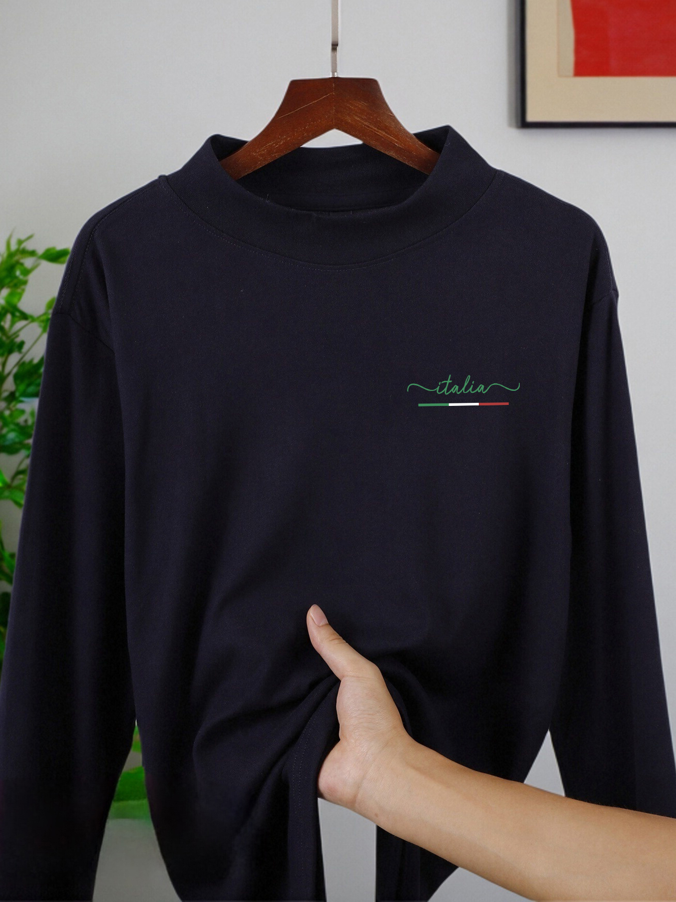 Winter Clothing Men - Classic Colors Representing Italy Pattern Men'S