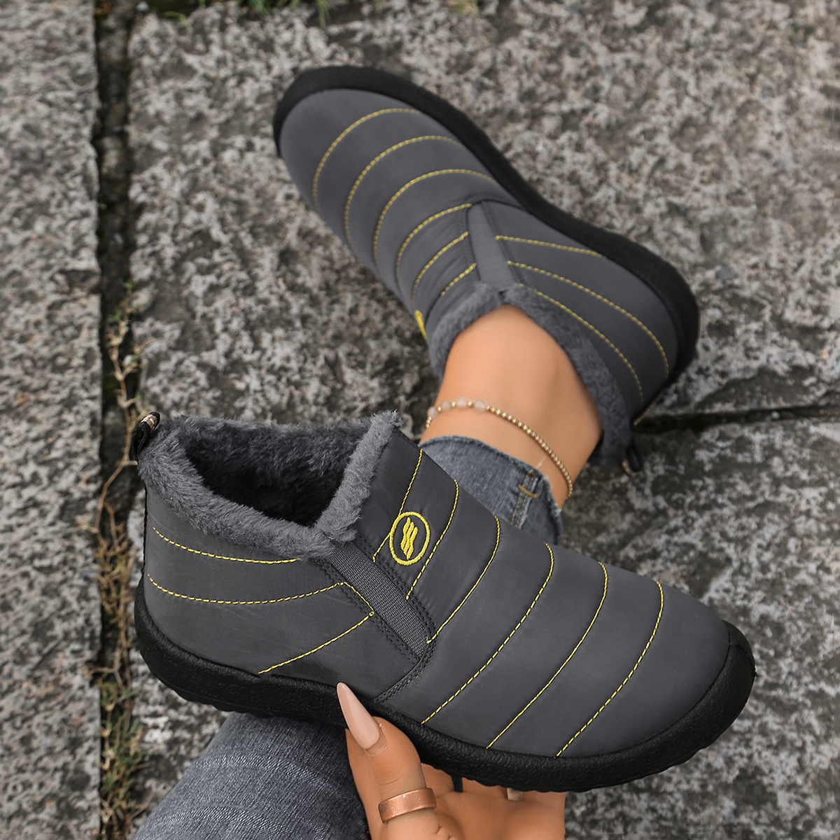 Winter Clothing Korea - Women's shoes Women's cotton boots for