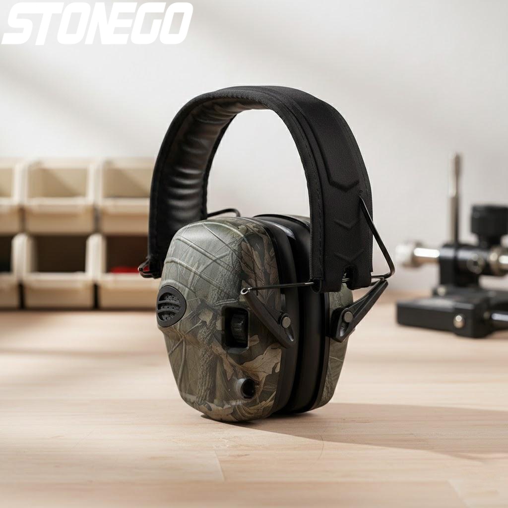Ear Muff Foldable - Outdoor Tactical Electronic Shooting Earmuffs Antinoise