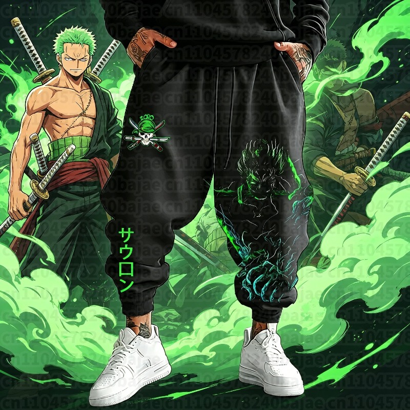Winter Clothing Anime - 2026 One Piece Men's Pants Sportswear