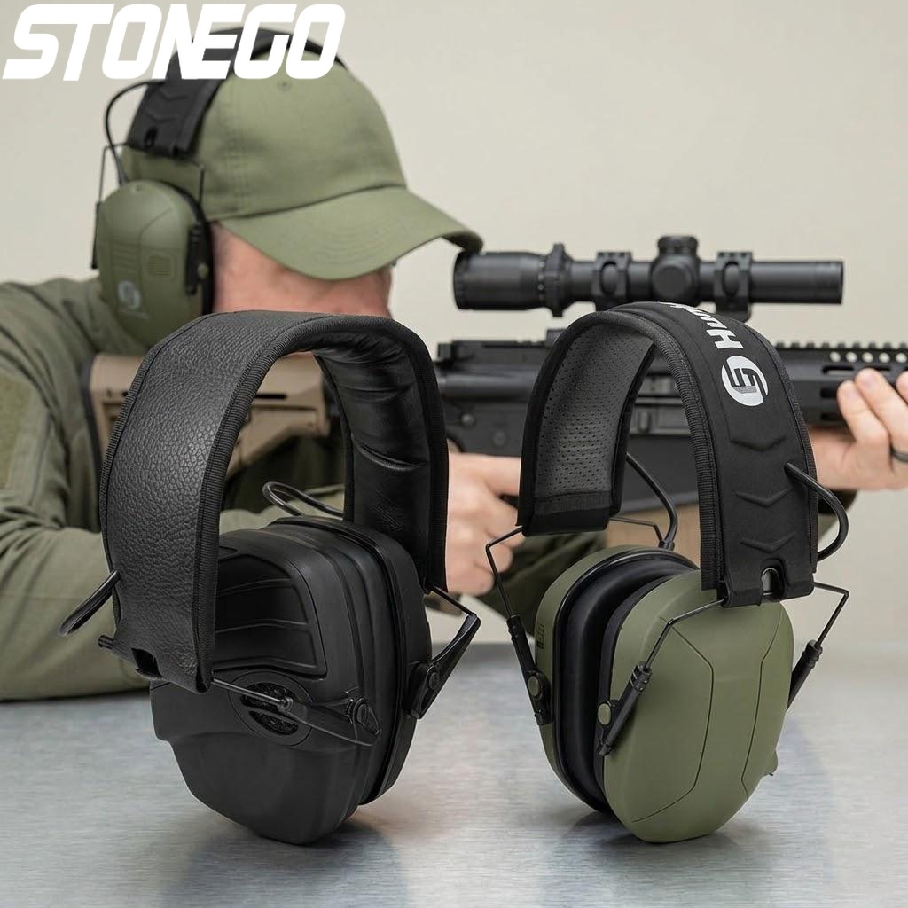 Ear Muff Foldable - Foldable Tactical Noise Canceling Earmuffs Adjustable