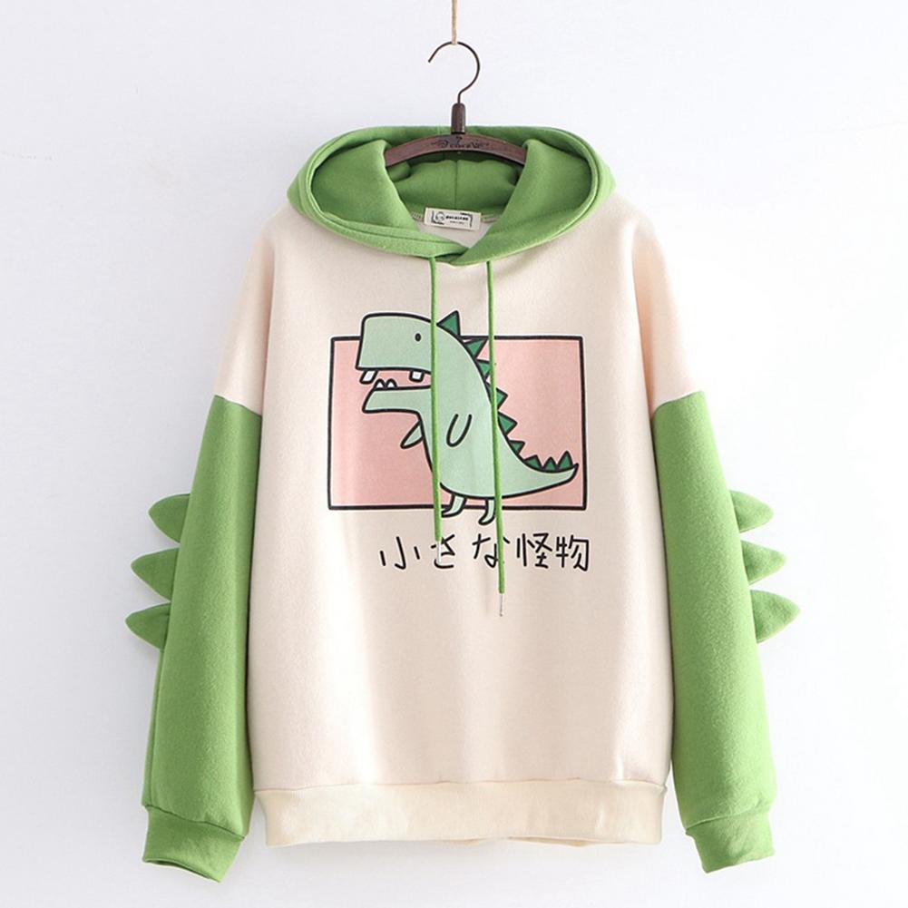 Dinosaur Oversized Cartoon Hoo - Winter Clothing Types reseña y precio
