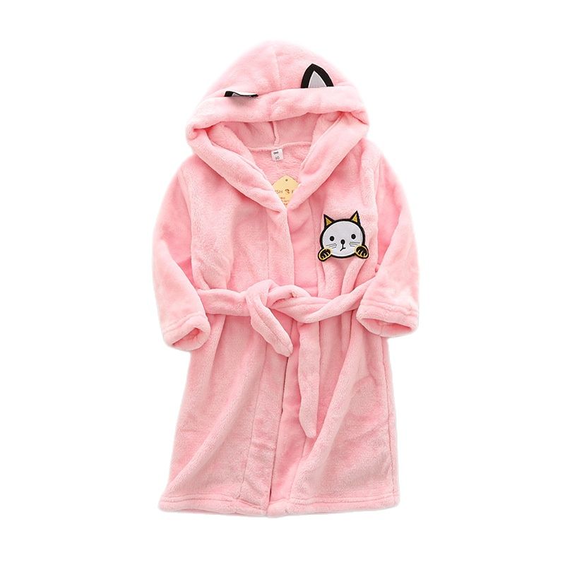 Kids Cartoon Cat Robes New Win - Winter Clothing Baby Boy reseña y precio