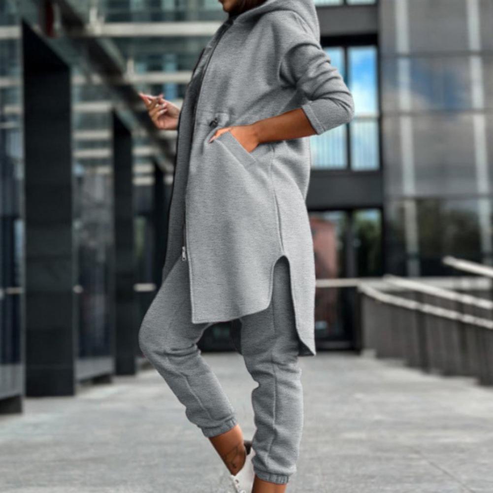 Pants Set Women Tracksuit Zipp - Winter Clothing Women Sale reseña y precio