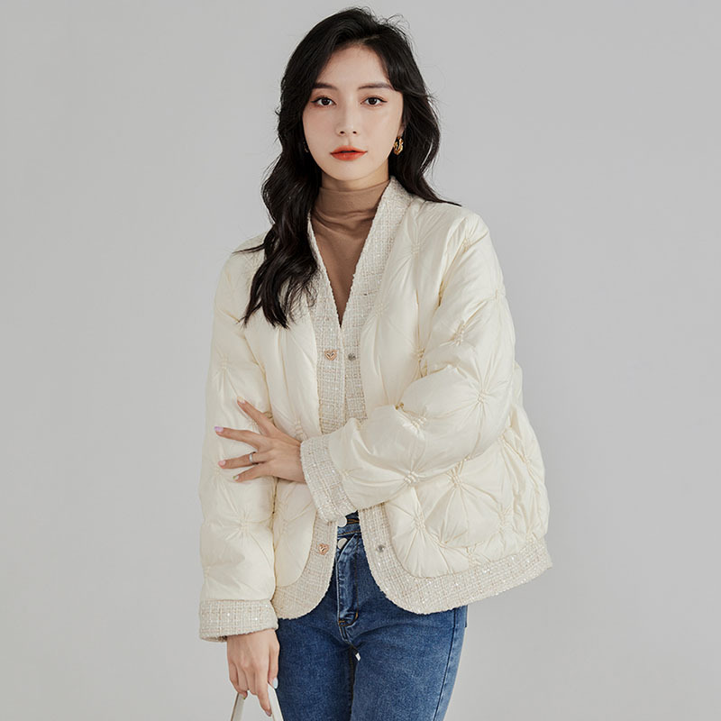 Autumn Winter Down Jacket V-Ne - Winter Clothing Trends reseña y precio