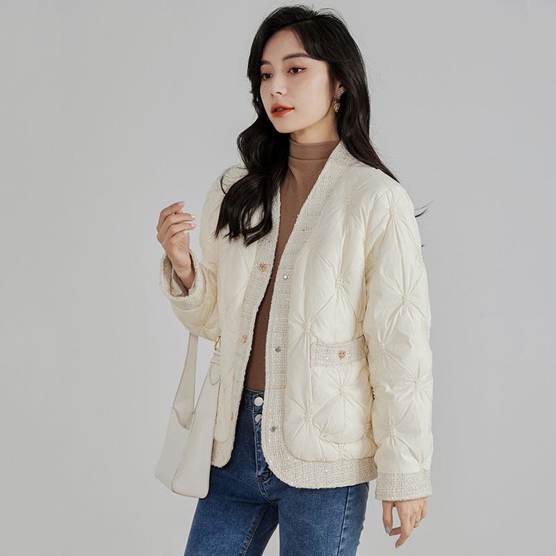 Autumn Winter Down Jacket V-Ne - Winter Clothing Trends reseña y precio