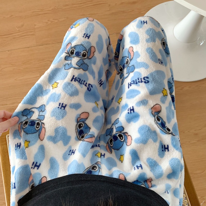 Lilo&Stitch Flannel Pajamas wi - Winter Clothing Patterns reseña y precio