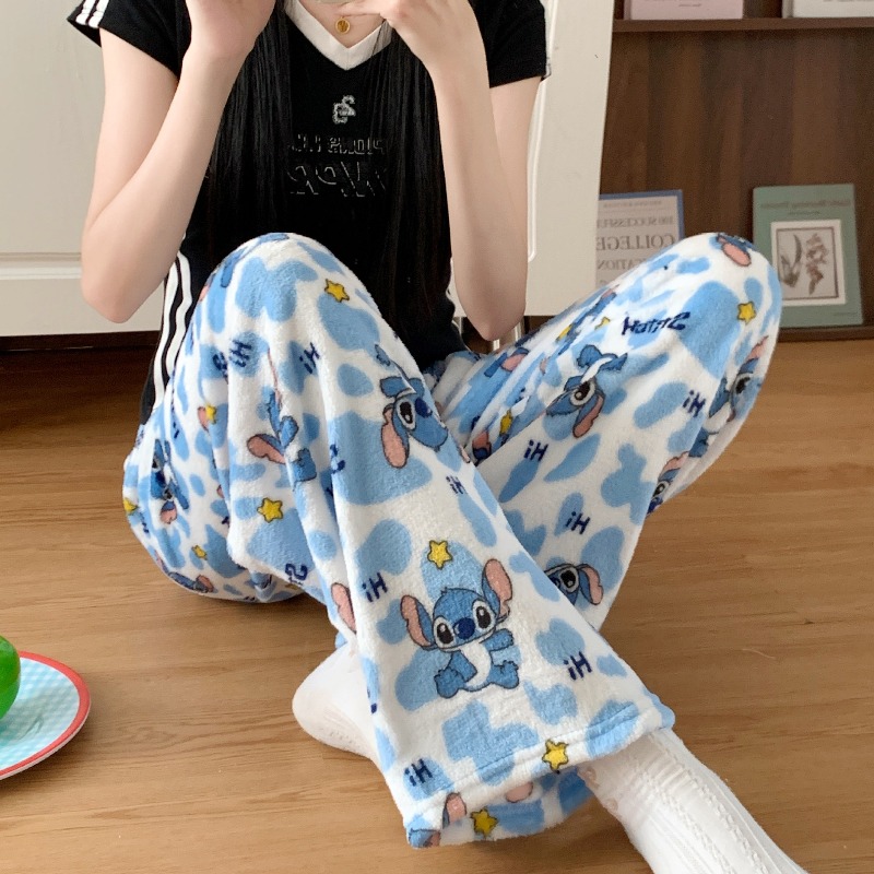 Lilo&Stitch Flannel Pajamas wi - Winter Clothing Patterns reseña y precio