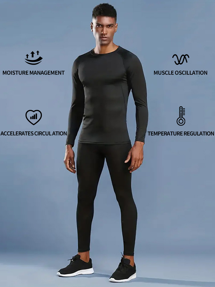 Compression Shirts Men's Rashg - Winter Clothing Men reseña y precio