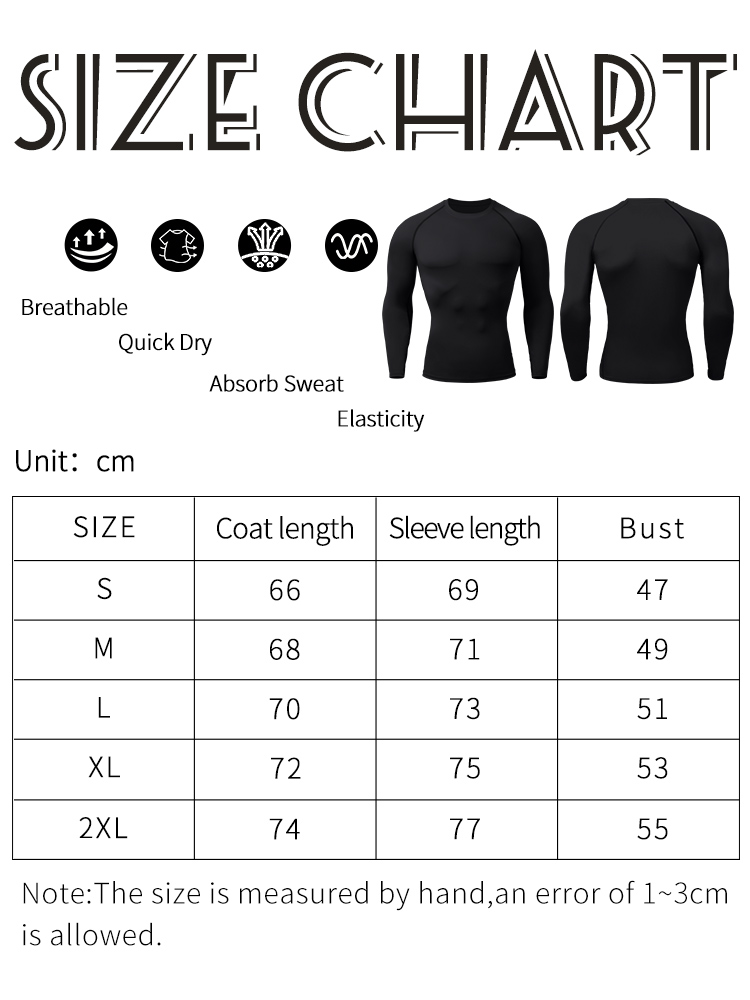 Compression Shirts Men's Rashg - Winter Clothing Men reseña y precio