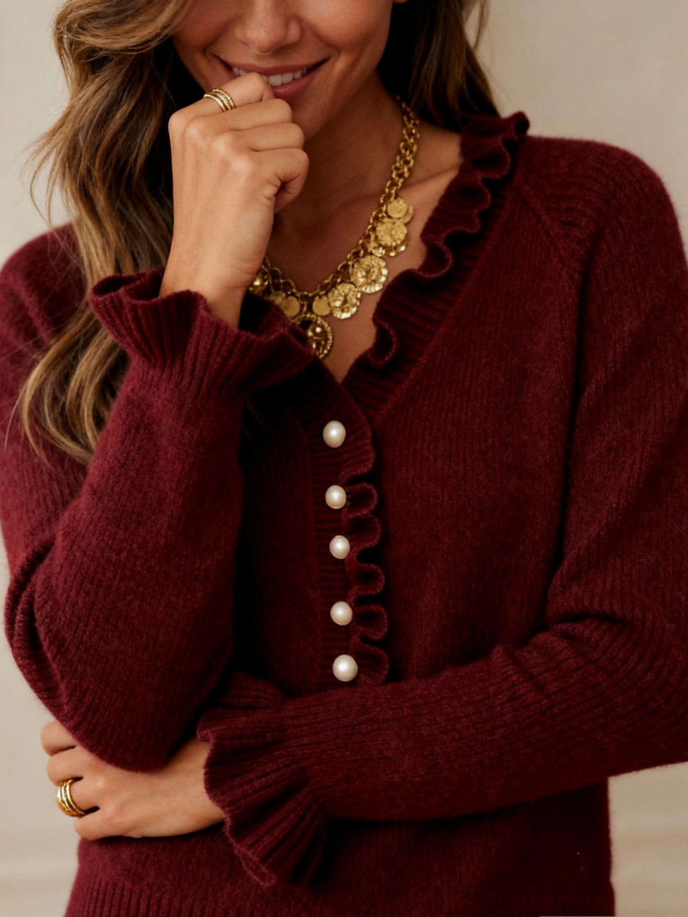 New Autumn and Winter Niche Kn - Winter Clothing Patterns reseña y precio