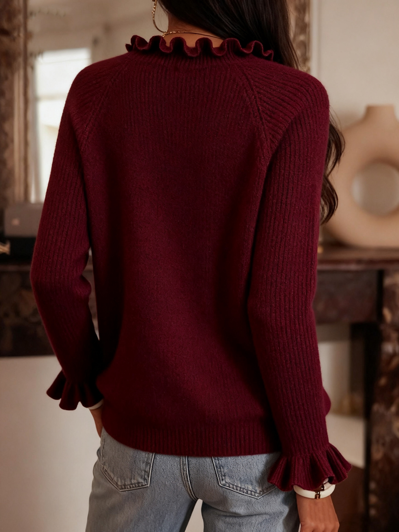 New Autumn and Winter Niche Kn - Winter Clothing Patterns reseña y precio