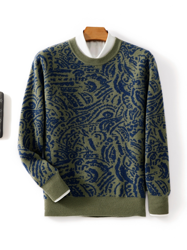 Printed 100% Merino Wool Sweat - Winter Clothing Patterns reseña y precio