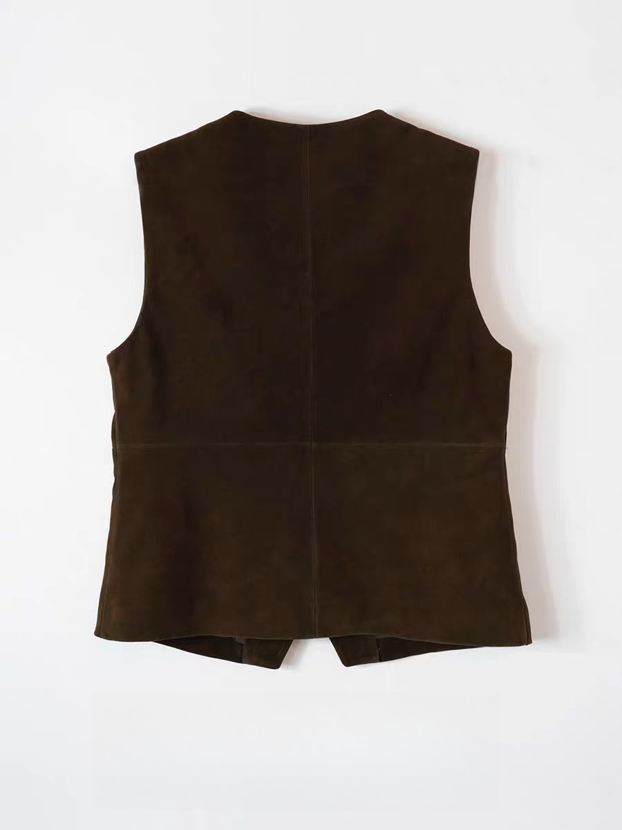 Retro Kid Suede Leather 100% S - Winter Clothing Kids reseña y precio