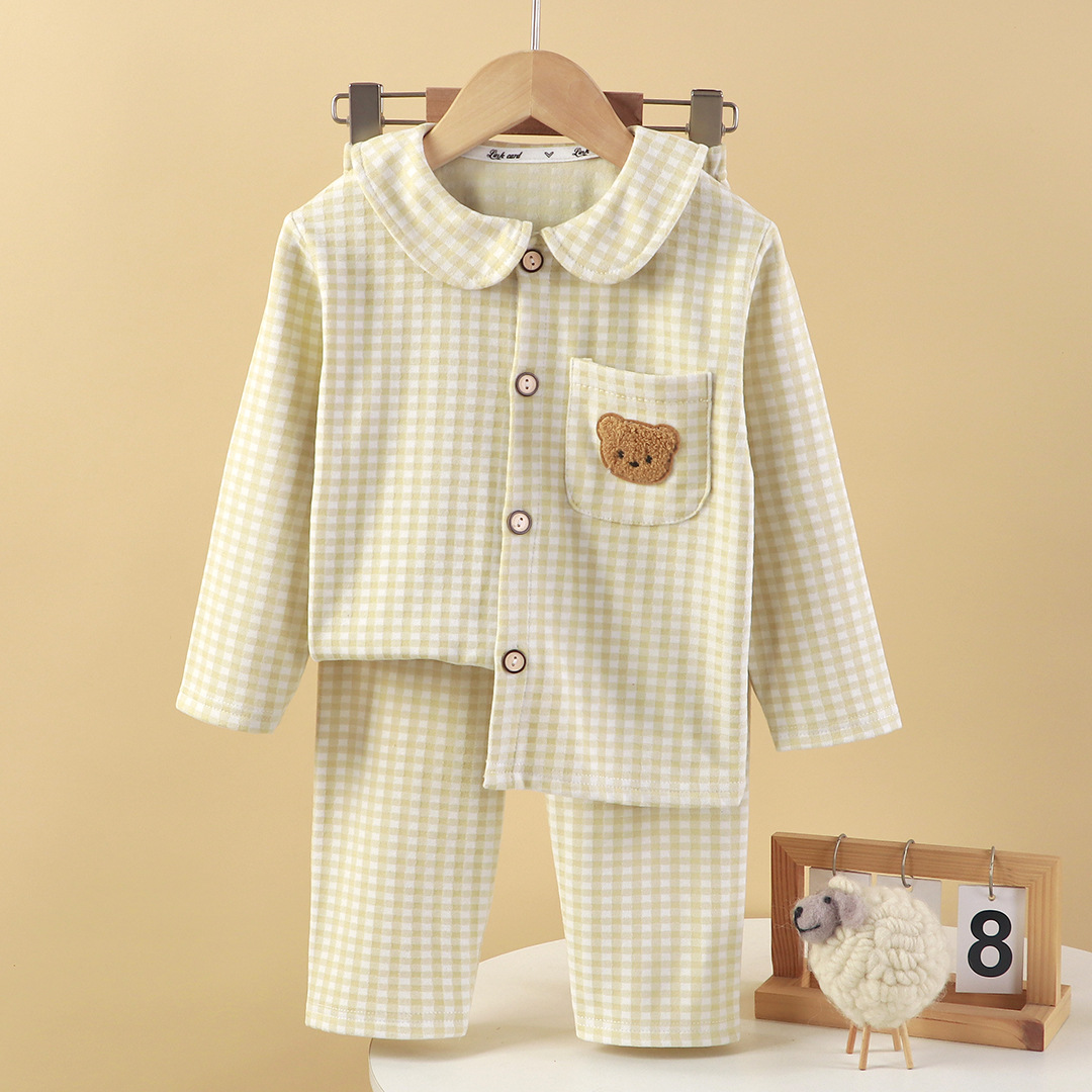 New Kids Autumn Casual Pajamas - Winter Clothing Baby Boy reseña y precio