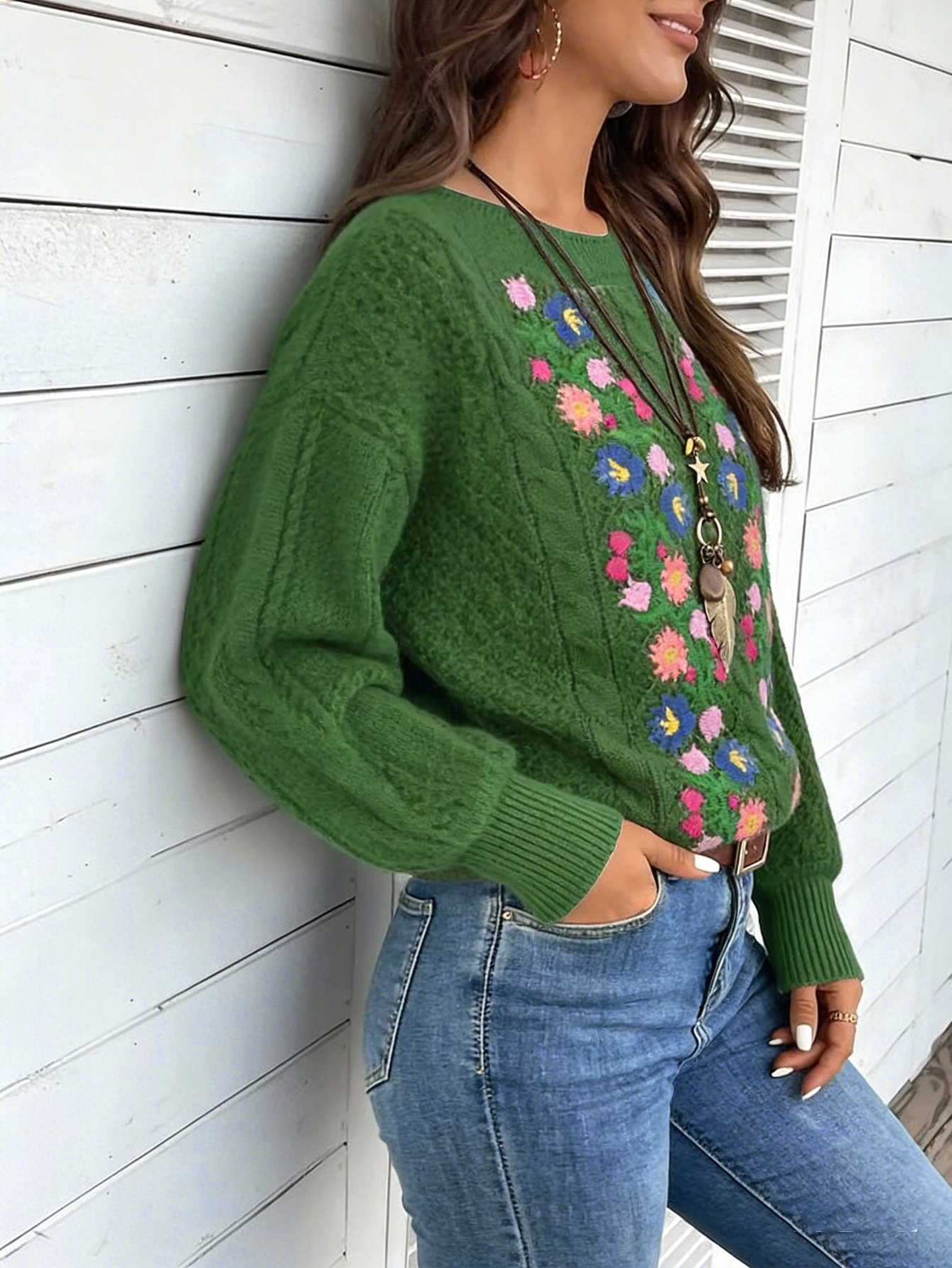 New Autumn and Winter Niche Kn - Winter Clothing Patterns reseña y precio