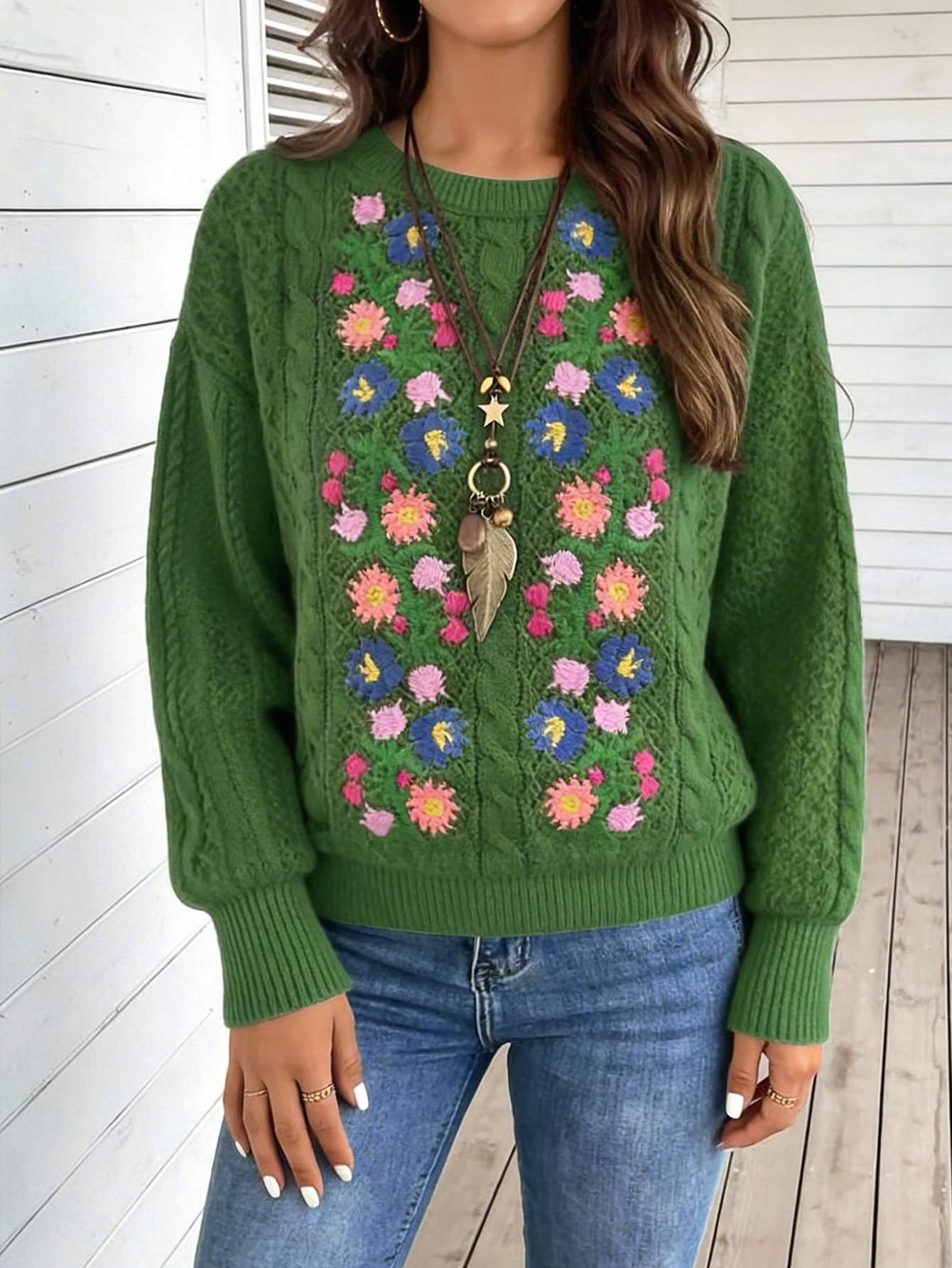 New Autumn and Winter Niche Kn - Winter Clothing Patterns reseña y precio