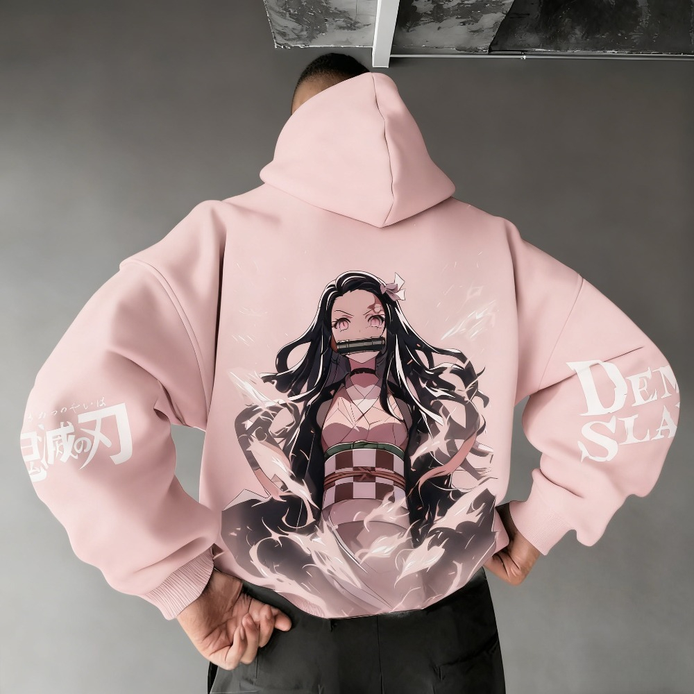 Demon Slayer Men's Hoodie Swea - Winter Clothing Anime reseña y precio