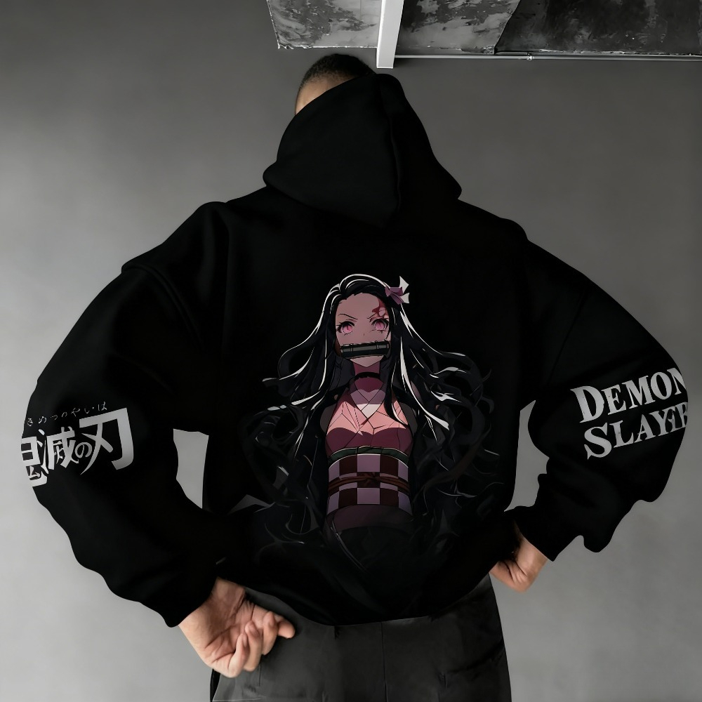 Demon Slayer Men's Hoodie Swea - Winter Clothing Anime reseña y precio