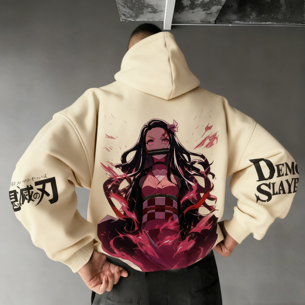 Demon Slayer Men's Hoodie Swea - Winter Clothing Anime reseña y precio