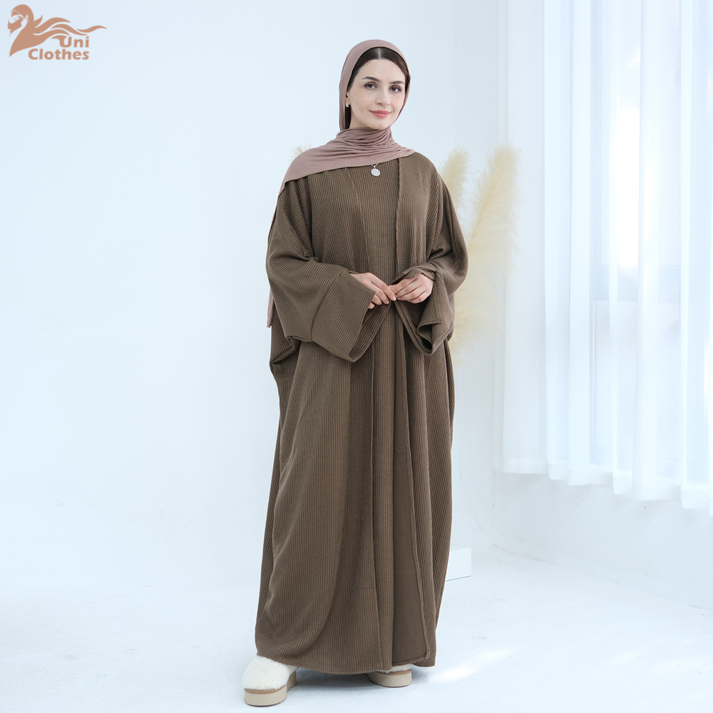 Abaya Thick Knitted Winter Fal - Winter Clothing Dubai reseña y precio