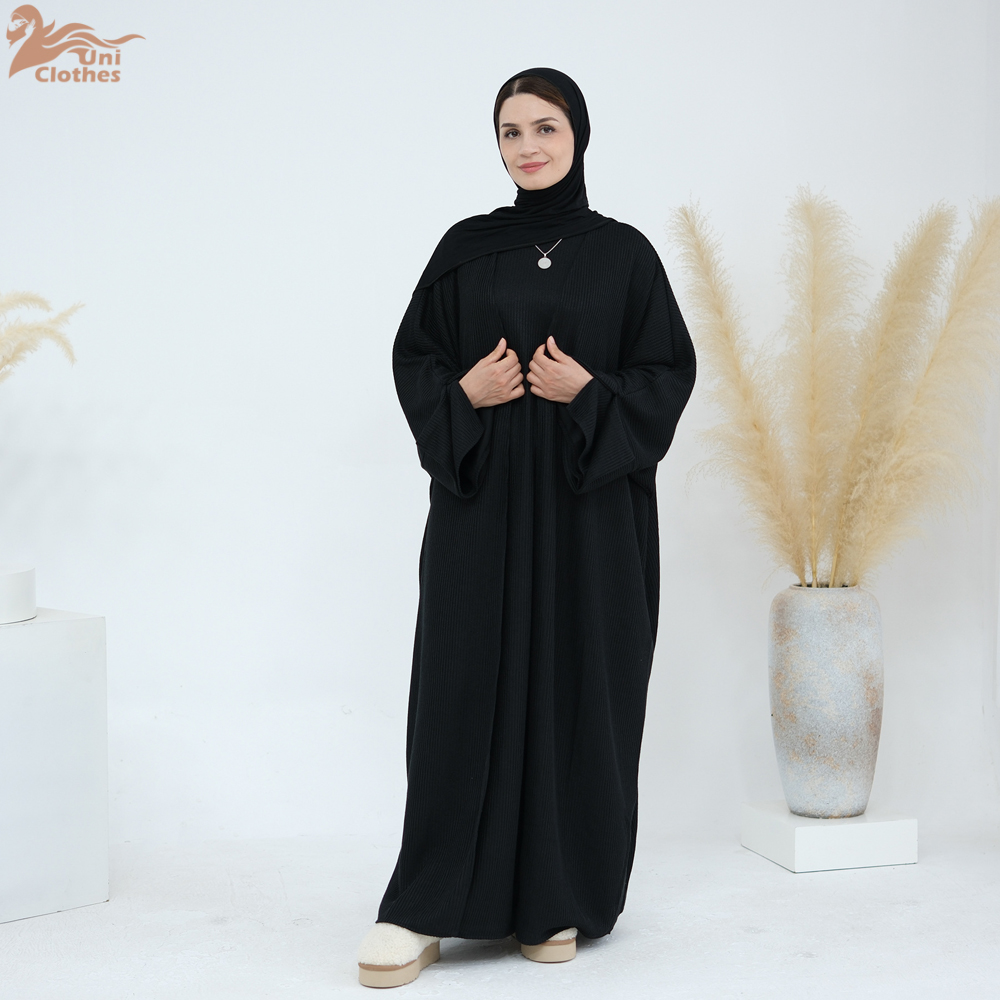 Abaya Thick Knitted Winter Fal - Winter Clothing Dubai reseña y precio