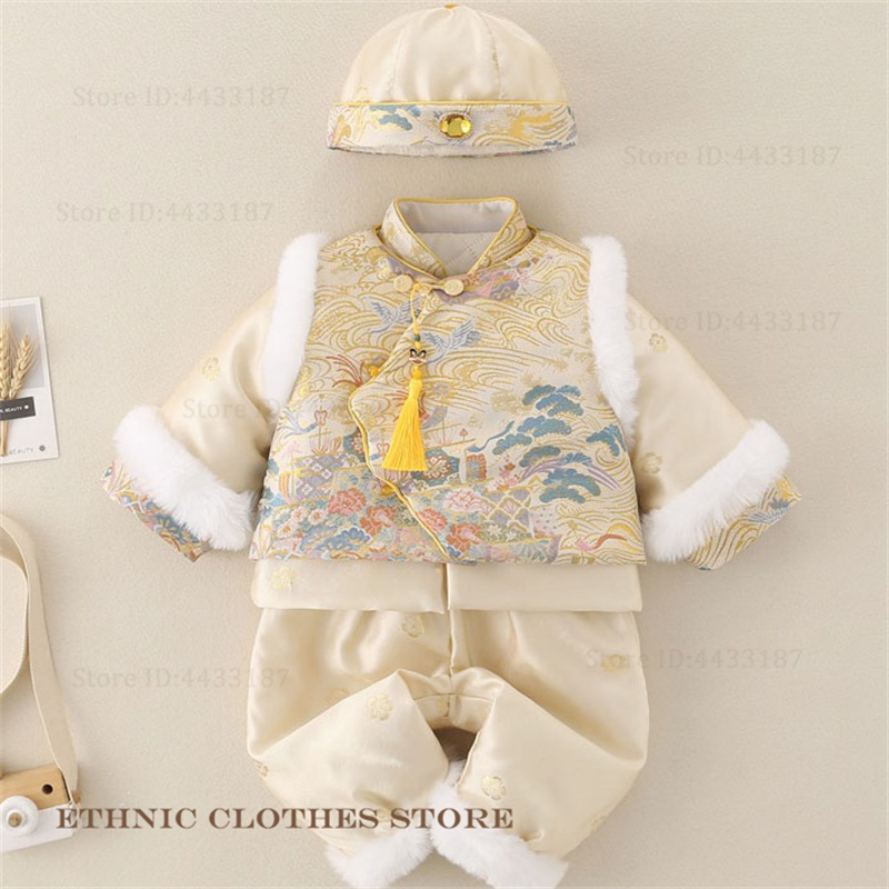 Boys Baby Hundred Days Tang Su - Winter Clothing Baby Boy reseña y precio