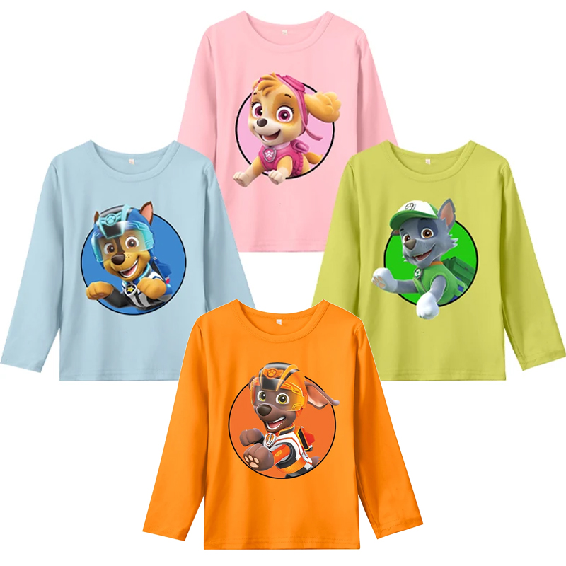 Paw Patrol Long-sleeved T-shir - Winter Clothing Kids reseña y precio