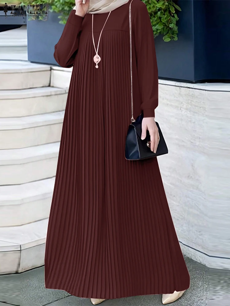 2025 ZANZEA Muslim Abaya Hijab - Winter Clothing Dubai reseña y precio