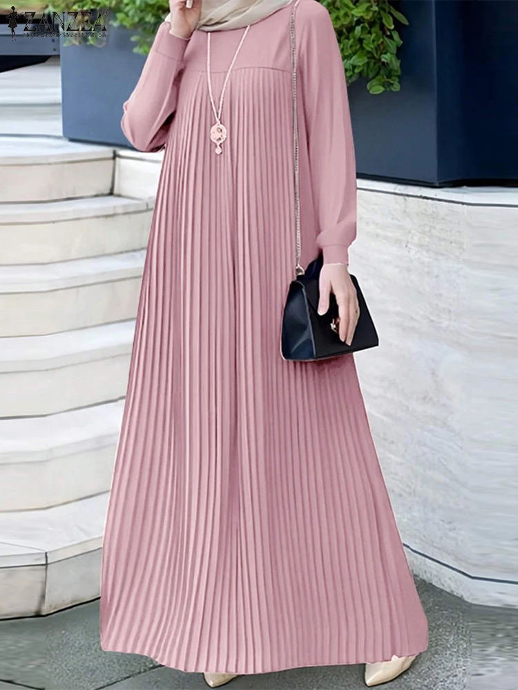 2025 ZANZEA Muslim Abaya Hijab - Winter Clothing Dubai reseña y precio