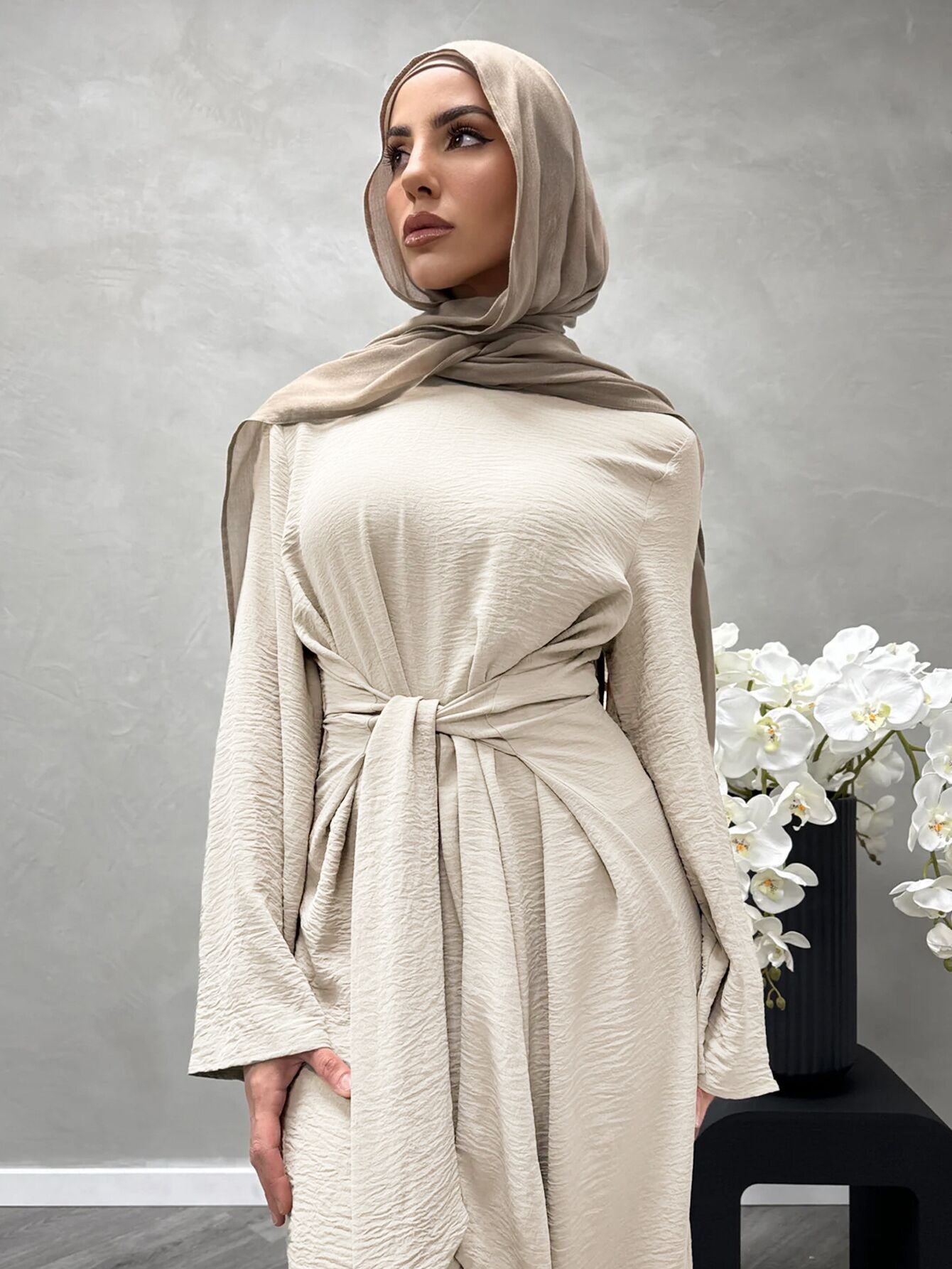 2025 Fashion Dubai Solid Belt  - Winter Clothing Dubai reseña y precio