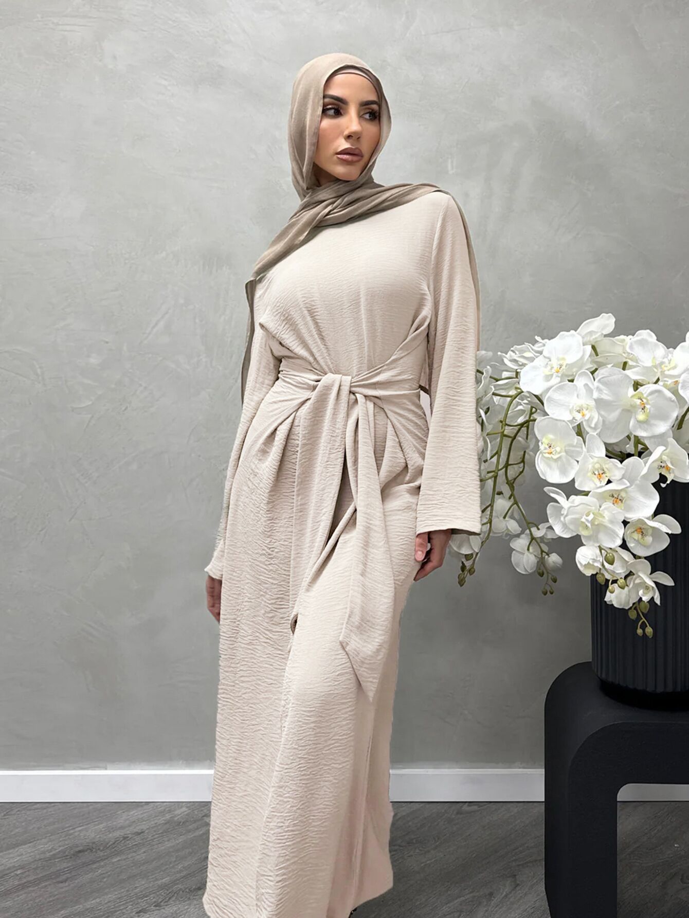 2025 Fashion Dubai Solid Belt  - Winter Clothing Dubai reseña y precio