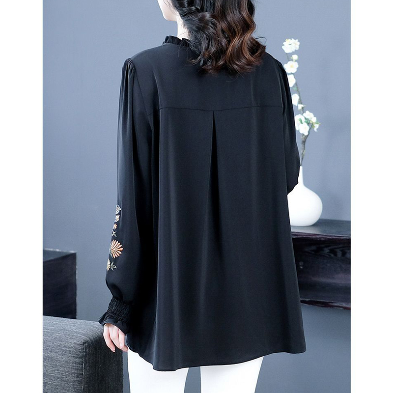 Fashion Ruffled Neck Lace Up B - Winter Clothing Types reseña y precio