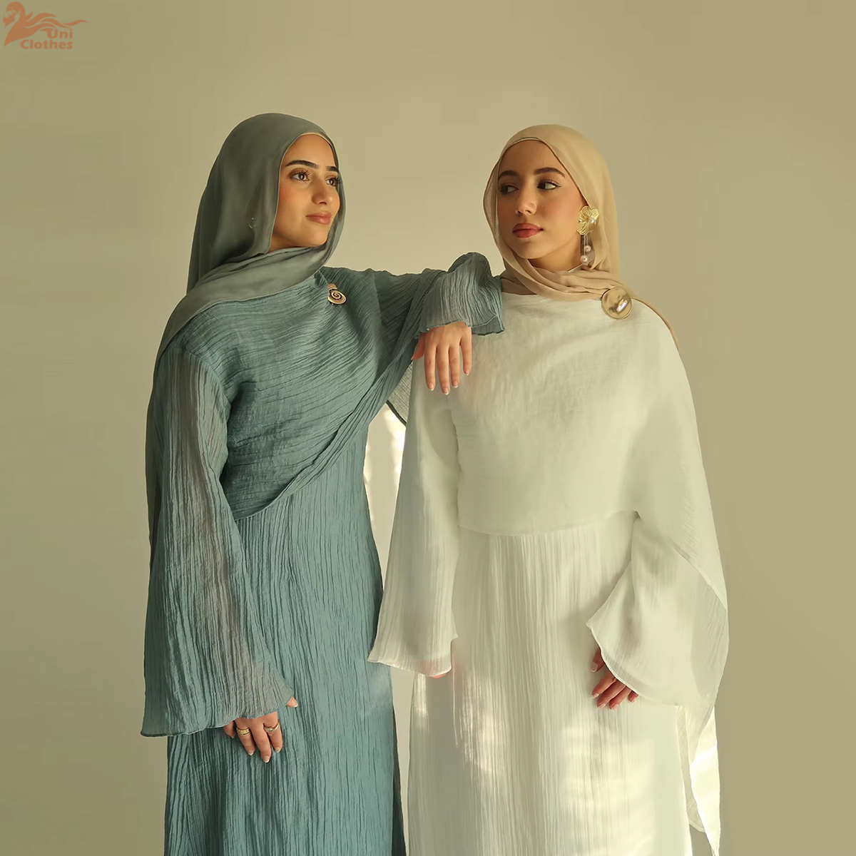 2025 New Pleated Fabric Elegan - Winter Clothing Dubai reseña y precio