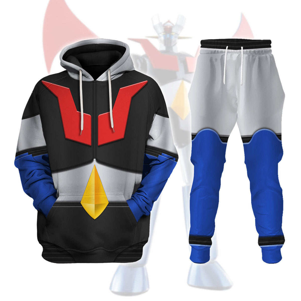 Anime Mazinger Z Cosplay 3D Pr - Winter Clothing Men reseña y precio
