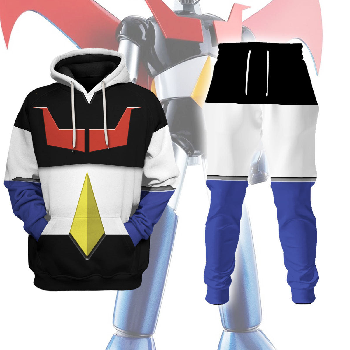 Anime Mazinger Z Cosplay 3D Pr - Winter Clothing Men reseña y precio