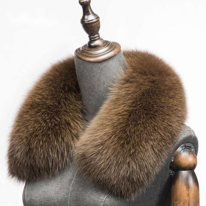 Winter Natural Fox Fur Scarf S - Winter Clothing Clearance Sale reseña y precio