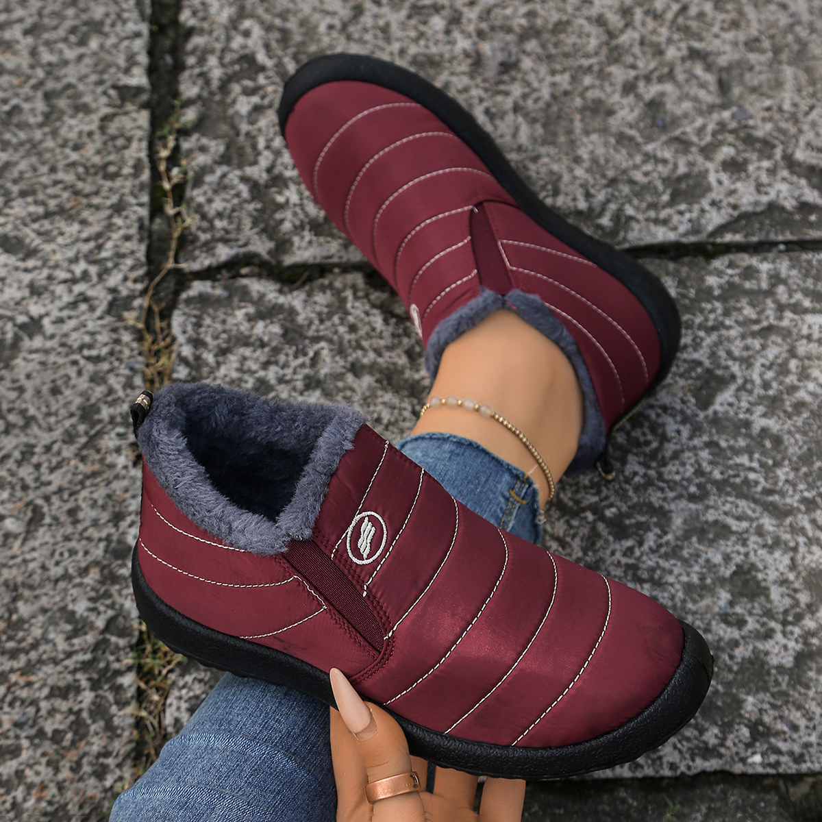 Women's shoes Women's cotton b - Winter Clothing Korea reseña y precio