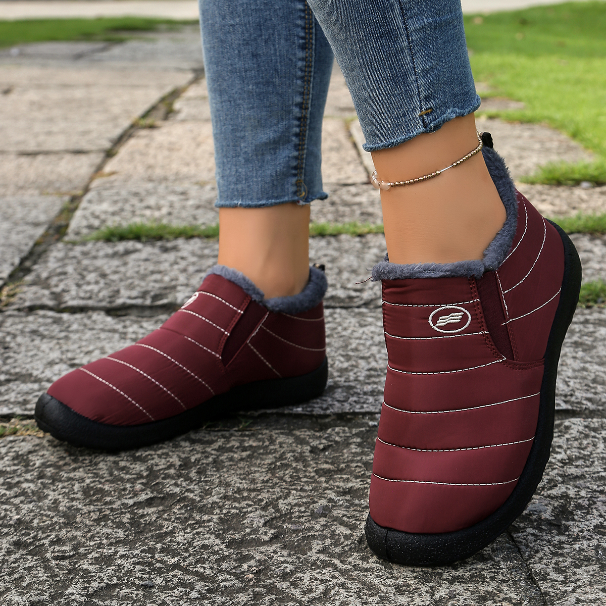 Women's shoes Women's cotton b - Winter Clothing Korea reseña y precio