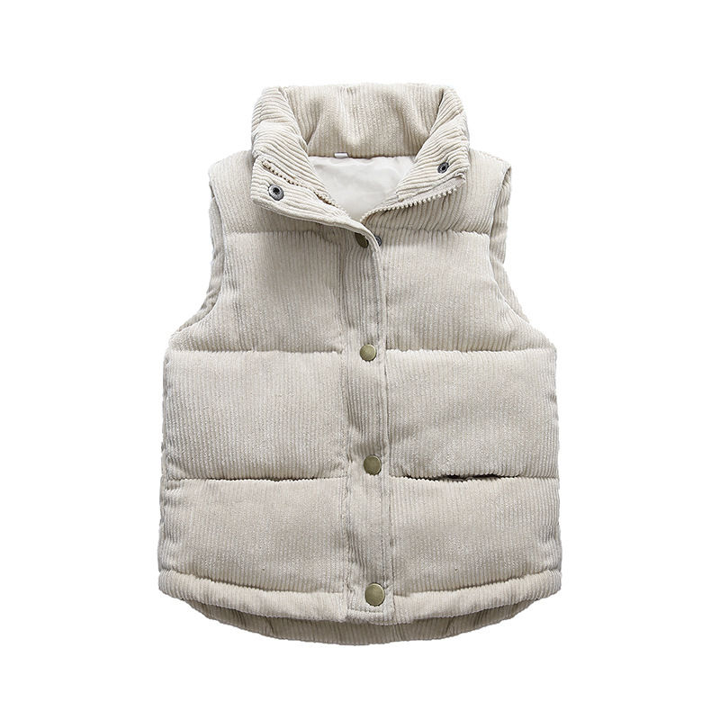 Kids Boys Girls Corduroy Vests - Winter Clothing Kids reseña y precio