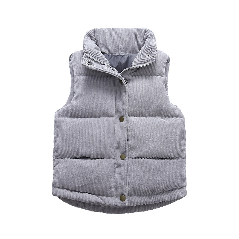 Kids Boys Girls Corduroy Vests - Winter Clothing Kids reseña y precio