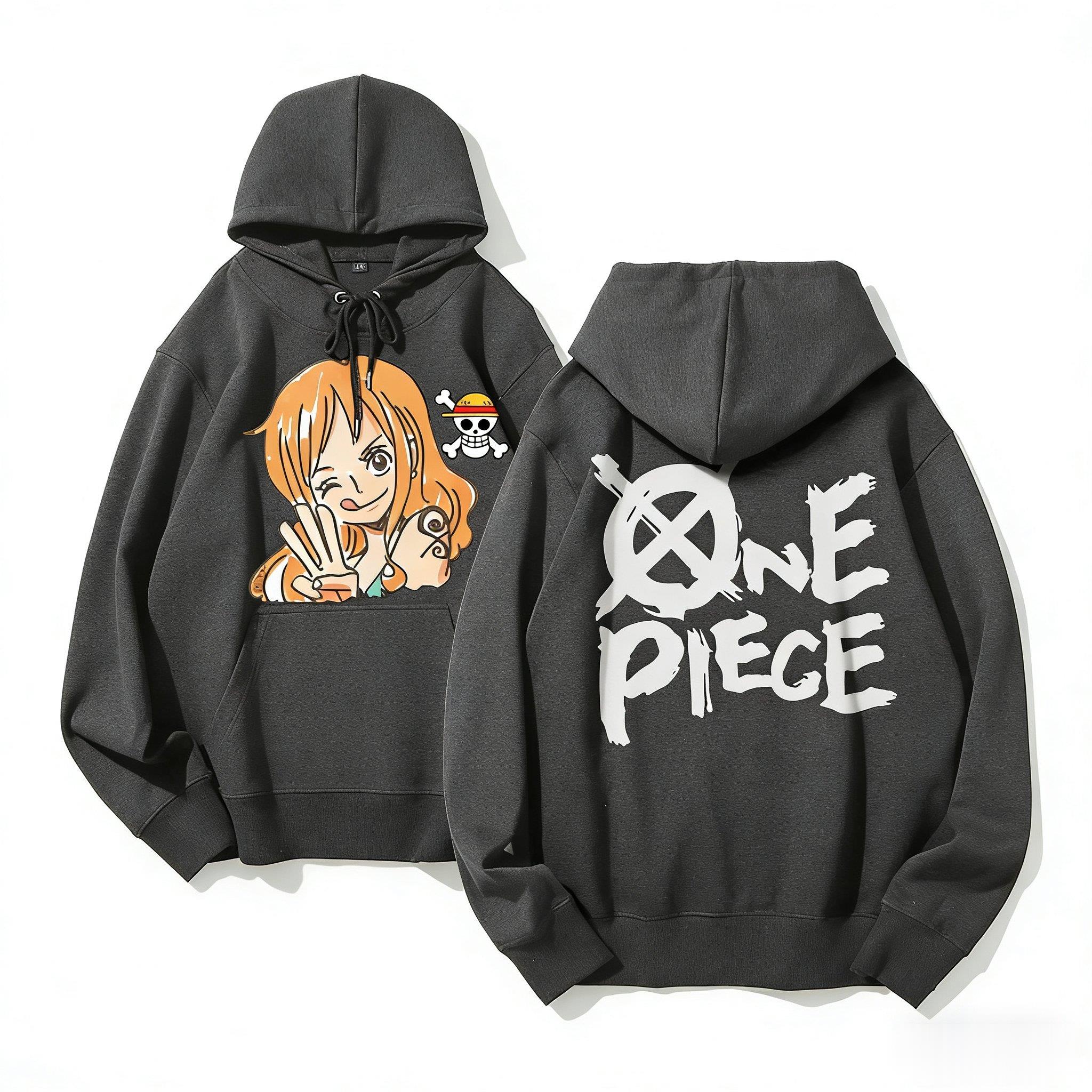 One Piece Nami Anime Hoodie Me - Winter Clothing Anime reseña y precio