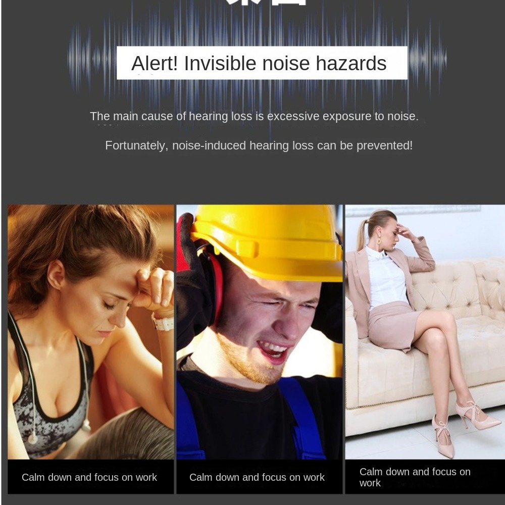 Foldable Anti-Noise Head Earmu - Ear Muff Foldable reseña y precio