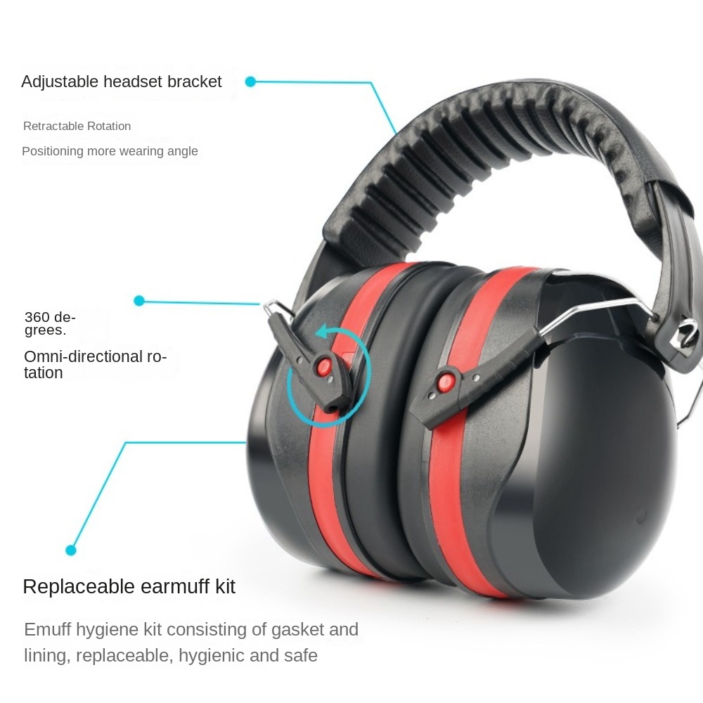 Foldable Anti-Noise Head Earmu - Ear Muff Foldable reseña y precio