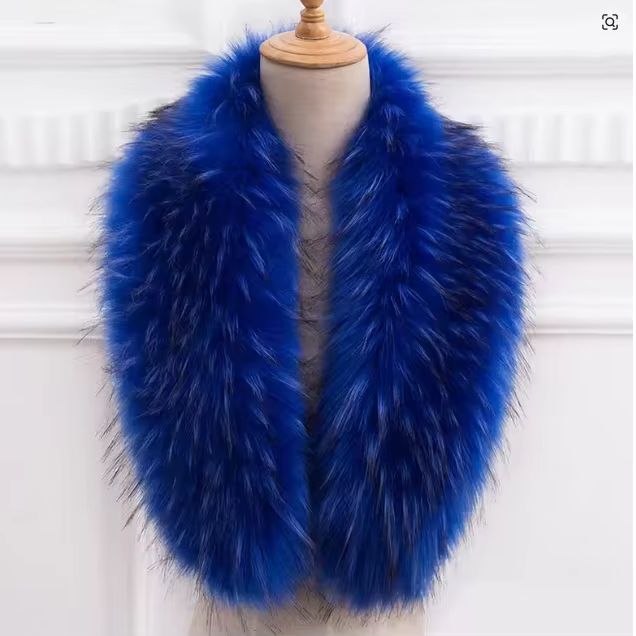 Natural Fur Collar Real raccoo - Winter Clothing Clearance Sale reseña y precio