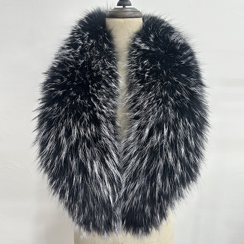 Natural Fur Collar Real raccoo - Winter Clothing Clearance Sale reseña y precio