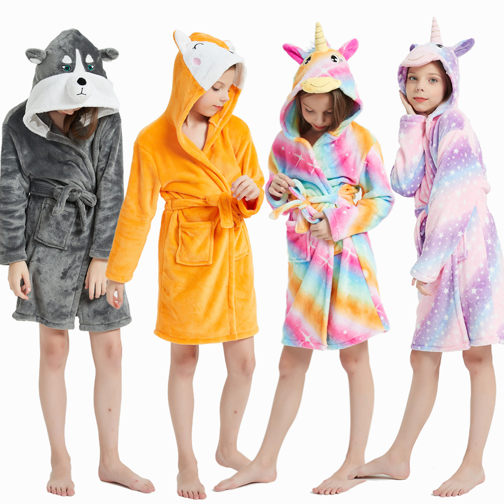 Animal Bathrobes for Girls Chi - Winter Clothing Baby Boy reseña y precio