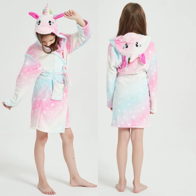 Animal Bathrobes for Girls Chi - Winter Clothing Baby Boy reseña y precio